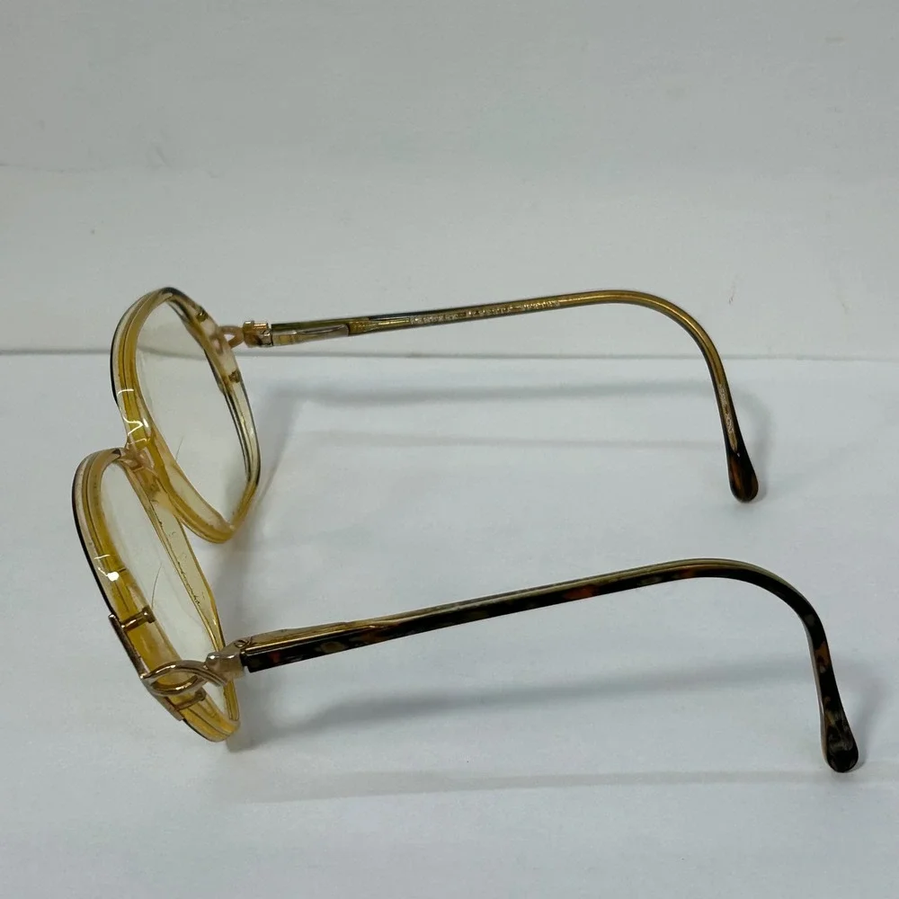 Kenmark‎ Alberta Spring Eyeglasses OS Womens Mink Brown Vintage 80s Butterfly